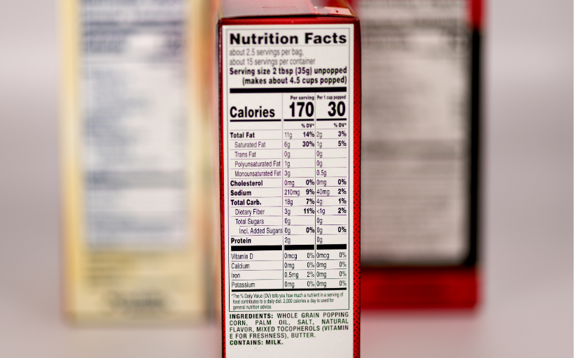 Nutritional Labeling