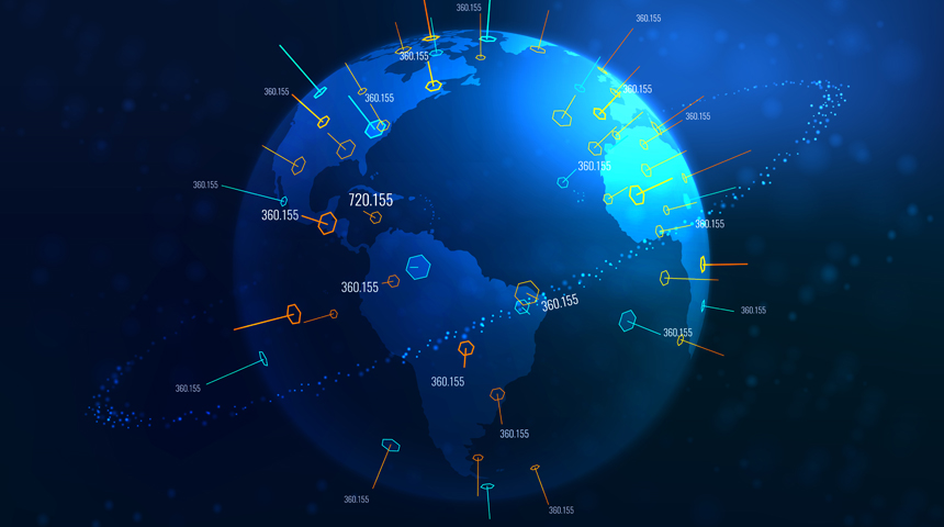 Earth figures with numbers